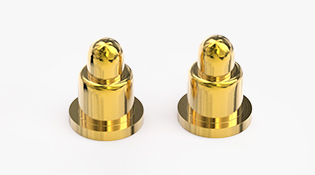 POGO PIN SMT式：電鍍黃銅Au3u，電壓12V，電流1A，彈力10000次+，工作溫度-40°~150°